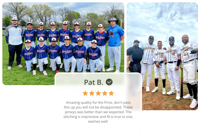 Team customization and customer feedback for StitchMyKit jerseys