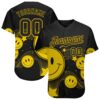 Custom 3D Pattern Design Authentic Baseball Jersey