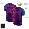 Custom 3D Pattern Design Leopard Performance T-Shirt