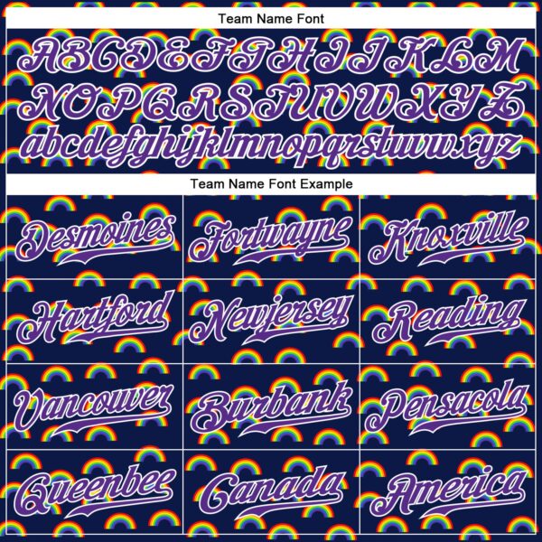 Custom Rainbow For Pride Month Love Is Love LGBT Authentic Baseball Jersey