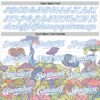 Custom 3D Pattern Design Colorful Flowers And Mushrooms Psychedelic Hallucination Authentic Baseball Jersey