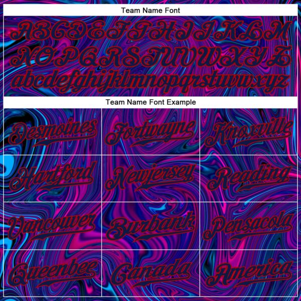 Custom 3D Pattern Design Abstract Interweaving Curved Fluid Art Authentic Baseball Jersey