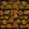 Custom 3D Pattern Halloween Pumpkins Bats Stars Authentic Baseball Jersey