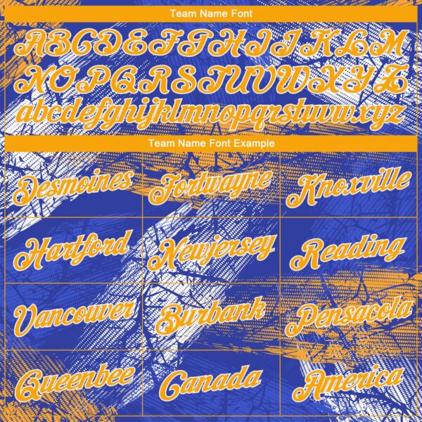 Custom Stitched Royal Gold-White 3D Pattern Design Sports Pullover Sweatshirt Hoodie