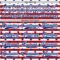 Custom White Royal-Red American Flag Hockey Lace Neck Jersey