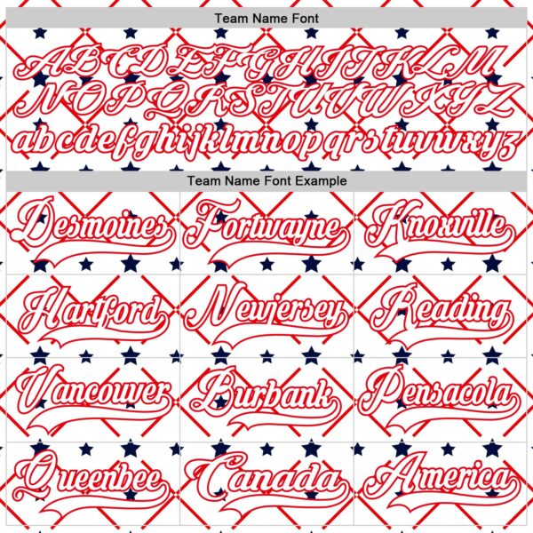 Custom White Navy-Fire Red American Flag Hockey Lace Neck Jersey