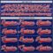 Custom Navy Red Royal-White American Flag Hockey Lace Neck Jersey