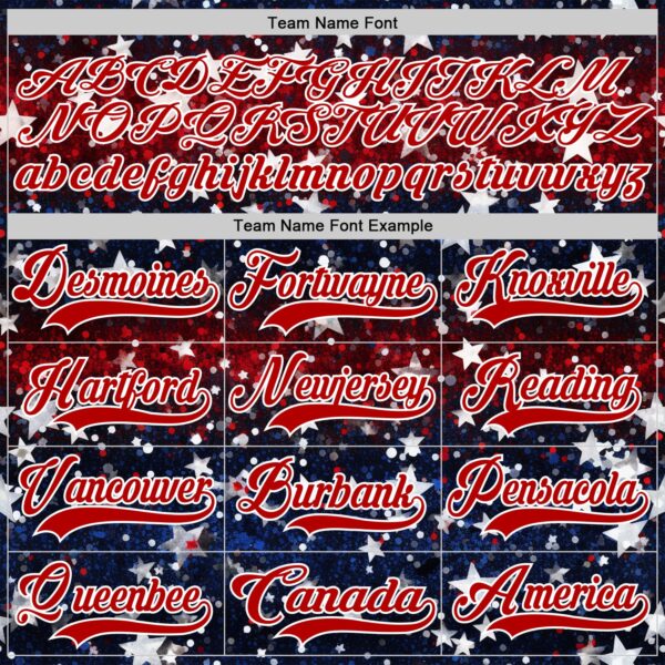 Custom Black Red-White American Flag Hockey Lace Neck Jersey