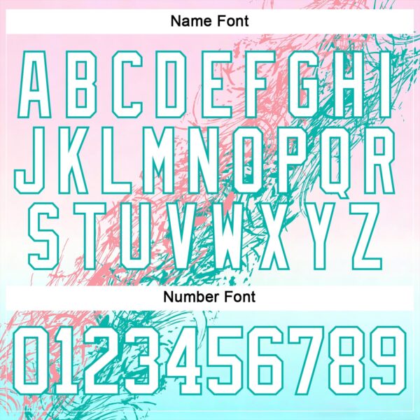 Custom Aqua White-Pink Foodie Funny Ice Cream Hockey Lace Neck Jersey