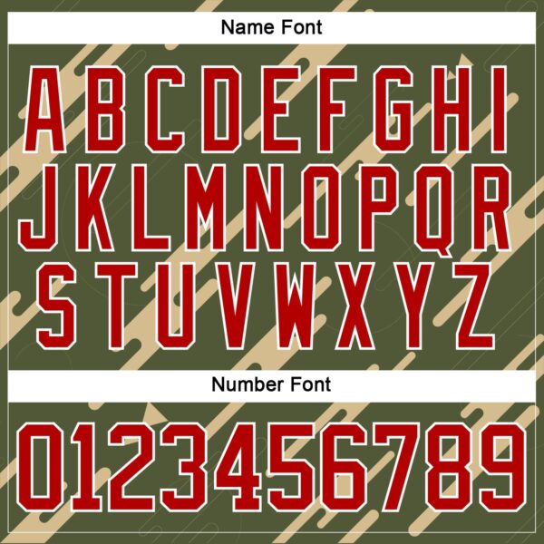 Custom Olive Red Vegas Gold-White Foodie Funny Hot Sauce Chili Hockey Lace Neck Jersey