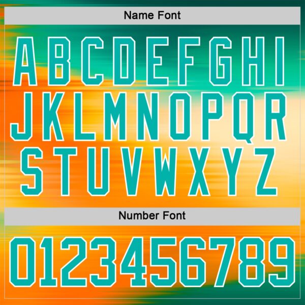 Custom Green Aqua Yellow-White Foodie Funny Hamberger Hockey Lace Neck Jersey