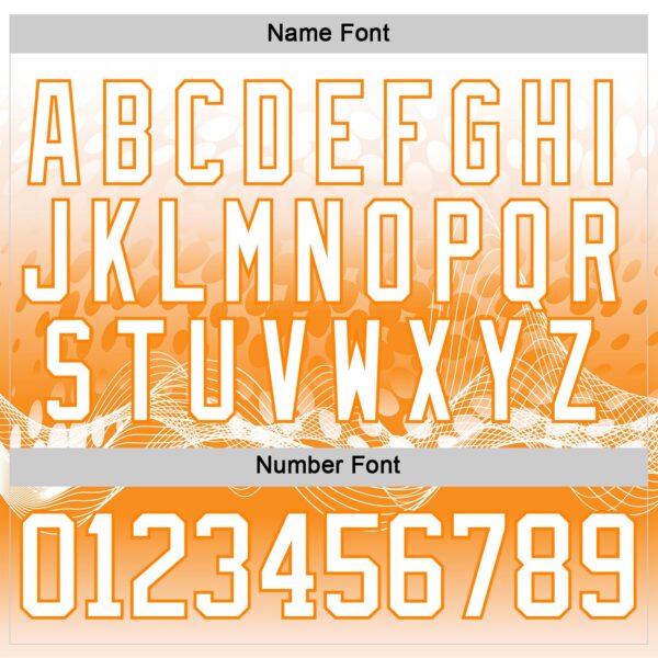 Custom White Bay Orange Foodie Funny Donuts Hockey Lace Neck Jersey