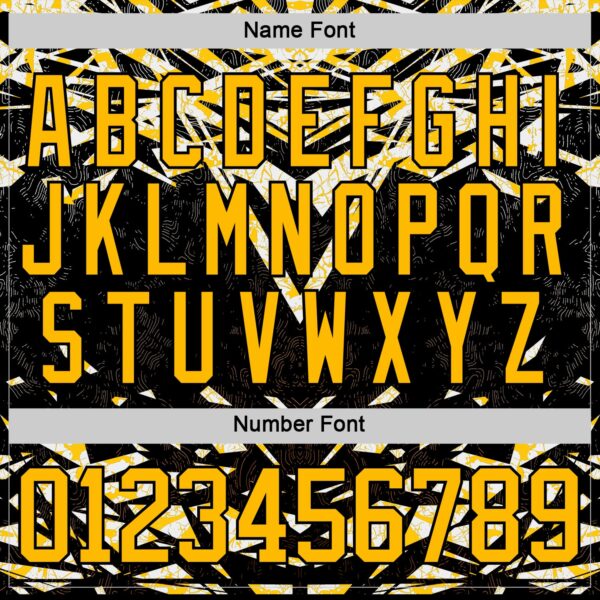 Custom Black Gold-White Foodie Funny Hot Dog Hockey Lace Neck Jersey