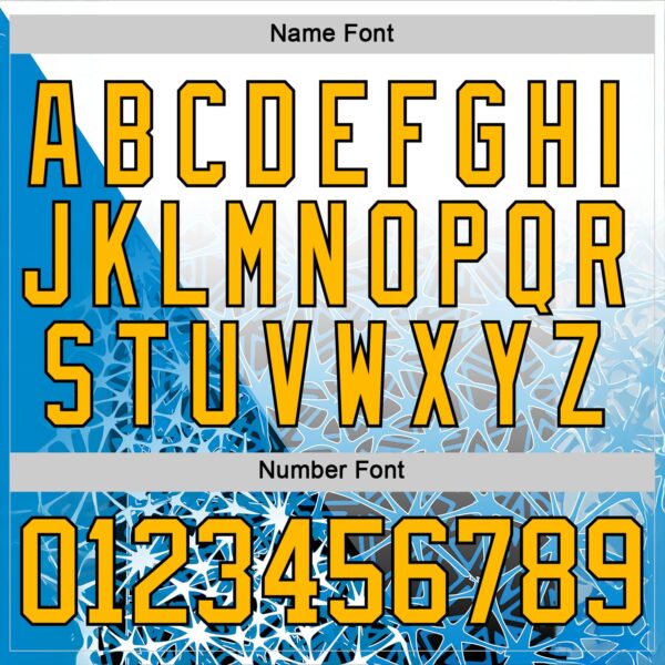 Custom Royal Gold Black-White Foodie Funny Beer Hockey Lace Neck Jersey