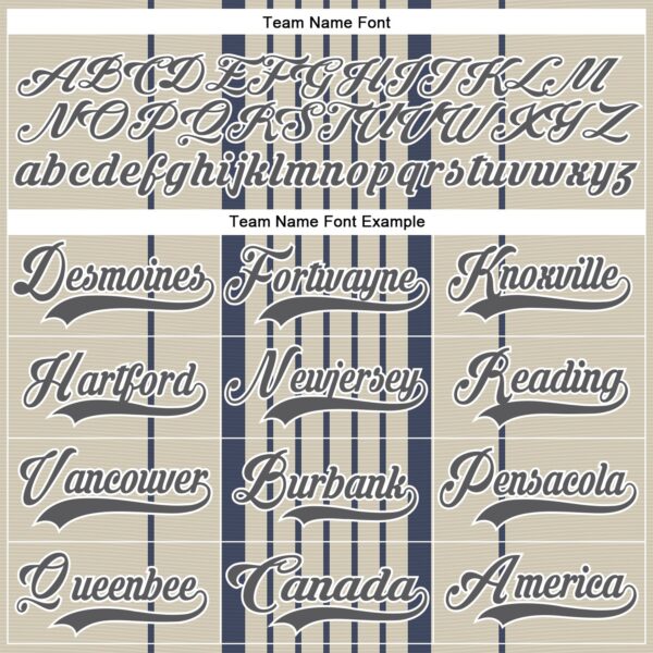 Custom Cream Steel Gray Navy-White Stripe Hockey Lace Neck Jersey