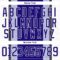 Custom Dark Purple Black-White Stripe Hockey Lace Neck Jersey