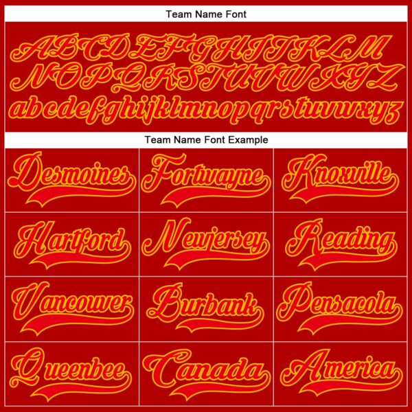 Custom Red Fire Red Gold-Navy Abstract Pattern Graphic Cyber Mecha E-sport Hockey Lace Neck Jersey