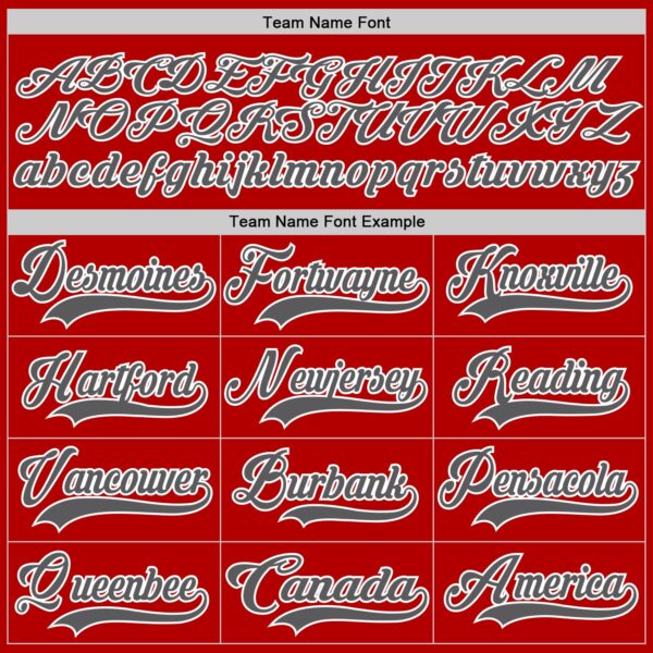 Custom Red Steel Gray Yellow-White Abstract Pattern Graphic Cyber Mecha E-sport Hockey Lace Neck Jersey