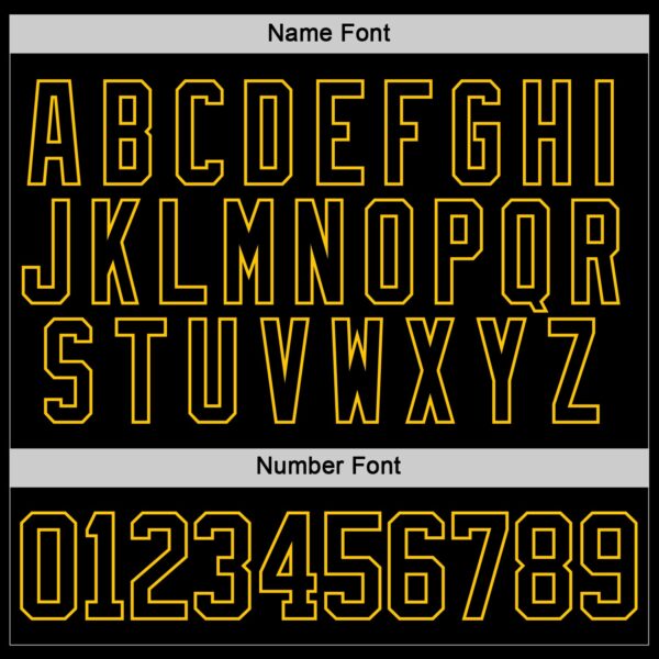 Custom Black Red Gray Orange-Yellow Abstract Pattern Graphic Cyber Mecha E-sport Hockey Lace Neck Jersey