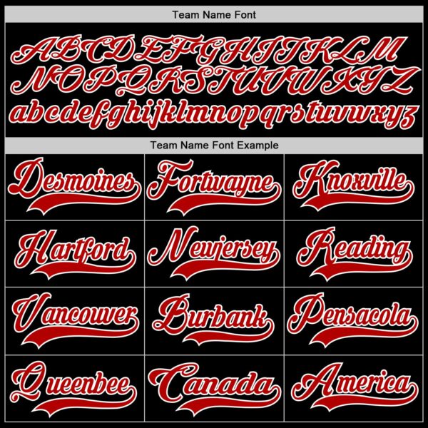 Custom Black Red Yellow-White Abstract Pattern Graphic Cyber Mecha E-sport Hockey Lace Neck Jersey