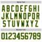 Custom White Green Red Black-Yellow Abstract Pattern Graphic Cyber Mecha E-sport Hockey Lace Neck Jersey