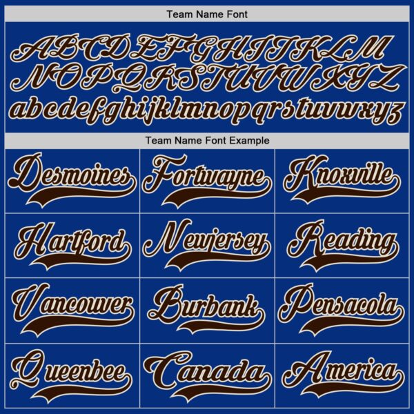 Custom Royal Brown Red Black Cream-White Abstract Pattern Graphic Cyber Mecha E-sport Hockey Lace Neck Jersey