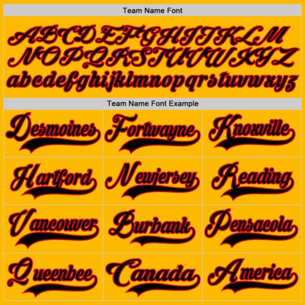 Custom Gold Black Fire Red Green-White Abstract Pattern Graphic Cyber Mecha E-sport Hockey Lace Neck Jersey