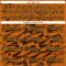 Custom Texas Orange Brown-Old Gold Tribal Indigenous Gradient Geometric Splash Hockey Lace Neck Jersey