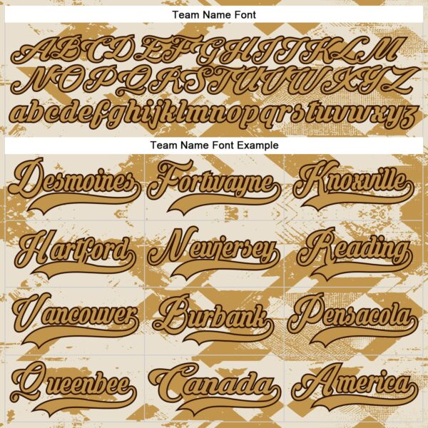 Custom Cream Old Gold-Brown Tribal Indigenous Grunge Splash Hockey Lace Neck Jersey