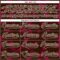 Custom Brown Red-Cream Tribal Indigenous Grunge Splash Hockey Lace Neck Jersey