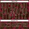 Custom Brown Red-Cream Tribal Indigenous Grunge Splash Hockey Lace Neck Jersey