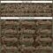 Custom Olive Brown-Cream Tribal Indigenous Grunge Geometric Splash Hockey Lace Neck Jersey