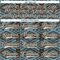 Custom Shadow Blue Cream-Brown Tribal Indigenous Grunge Geometric Splash Hockey Lace Neck Jersey