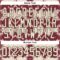 Custom Burgundy Cream-Brown Tribal Indigenous Grunge Geometric Splash Hockey Lace Neck Jersey