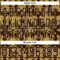 Custom Brown Old Gold-Cream Tribal Indigenous Grunge Splash Hockey Lace Neck Jersey