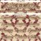 Custom City Cream Burgundy-Brown Tribal Indigenous Grunge Splash Hockey Lace Neck Jersey
