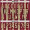 Custom Crimson Vegas Gold-Black Abstract Arizona Inspired Stripe Hockey Lace Neck Jersey