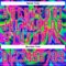 Custom Black Hot Pink-Pea Green Trippy Psychedelic Neon Trendy Holographic Vaporwave Style Hockey Lace Neck Jersey