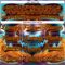 Custom Brown Bay Orange Red-Blue Trippy Psychedelic Fluid Hockey Lace Neck Jersey