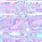 Custom Light Purple Pink Blue-White Trippy Psychedelic Fluid Trendy Holographic Vaporwave Style Hockey Lace Neck Jersey