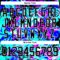 Custom Blue Black Deep Pink-White Trippy Psychedelic Fluid Hockey Lace Neck Jersey