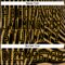 Custom Old Gold Black Gold-White Zebra Print Hockey Lace Neck Jersey