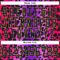 Custom Purple Navy Pink-Gold Leopard Print Neon Hockey Lace Neck Jersey