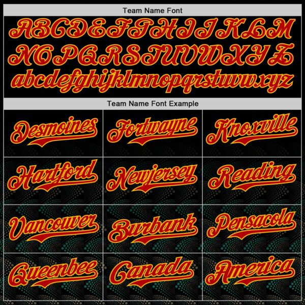 Custom Black Red Gold-Green Black History Month Africa Tribal Authentic Baseball Jersey