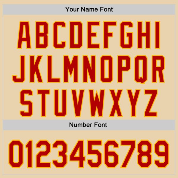 Custom City Cream Red Gold-Green Black History Month Africa Tribal Authentic Baseball Jersey