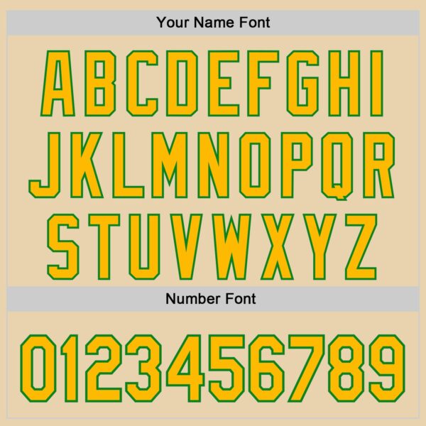 Custom Cream Gold Red-Grass Green Black History Month Africa Tribal Authentic Baseball Jersey