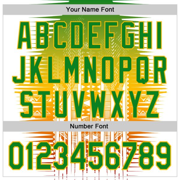 Custom White Grass Green Gold Red-Black Black History Month Africa Tribal Authentic Baseball Jersey