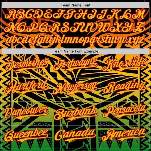 Custom Black Gold Red-Green Black History Month Africa Tribal Authentic Baseball Jersey