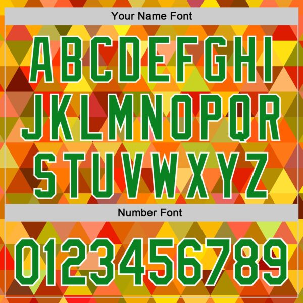 Custom Red Grass Green Yellow-White 3D Pattern Design Black History Month Abstract Geometric Authentic Baseball Jersey