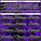 Custom Purple Black-White Lightning Hockey Lace Neck Jersey